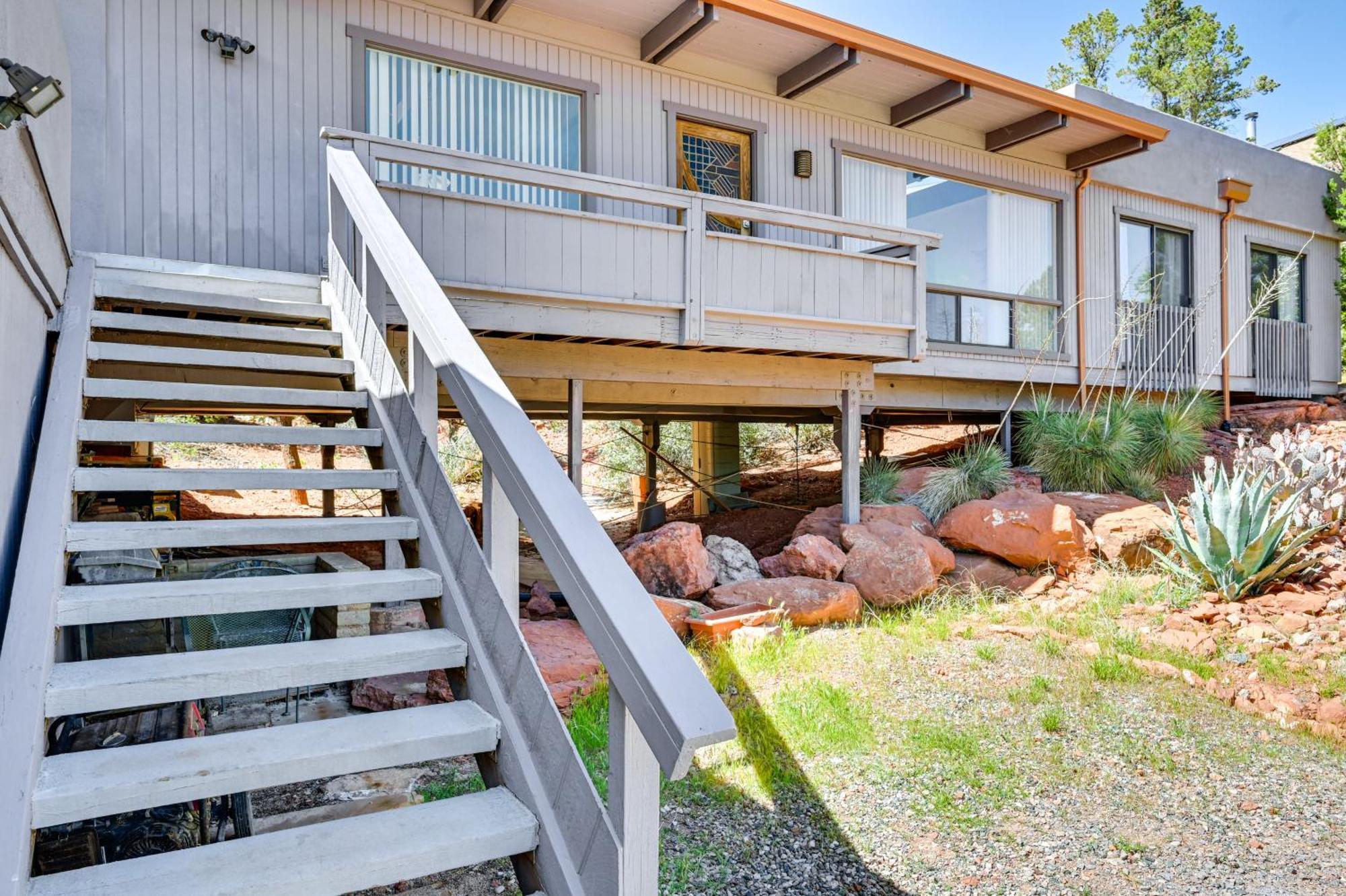 Sedona Red Rock Retreat Walk To Hiking Trails! Villa Buitenkant foto