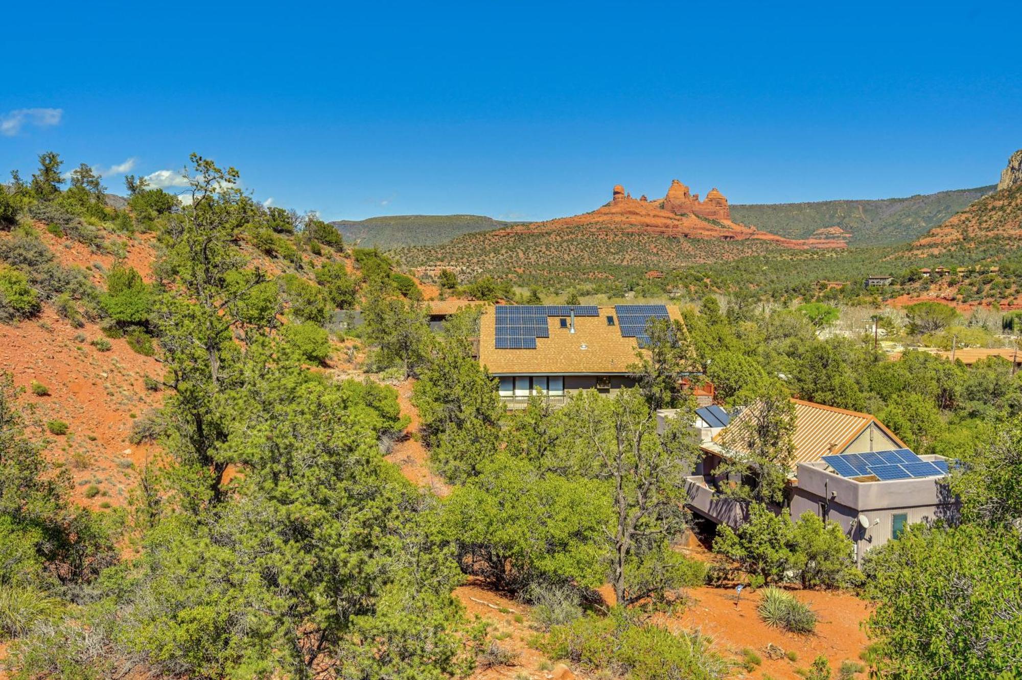 Sedona Red Rock Retreat Walk To Hiking Trails! Villa Buitenkant foto